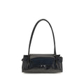 Marni Black Calf Leather Bos Taurus Shoulder Bag - Eljoys Fashion 
