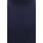 Aragona Cashmere Blue Cashmere Turtleneck
