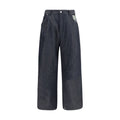 PDF Channel Blue Cotton Relaxed Fit Jeans - Eljoys Fashion 