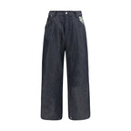 PDF Channel Blue Cotton Relaxed Fit Jeans - Eljoys Fashion 
