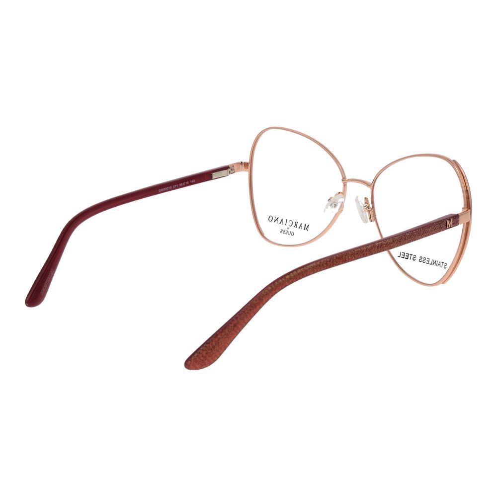 Marciano by Guess Rose Gold Metal Glasses (Frames) - Eljoys Fashion 