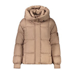 Pepe Jeans Brown Polyester Women's Jacket