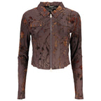 Desigual Brown Polyester Women's Sweater