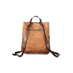Desigual Brown Polyurethane Women's Backpack - Eljoys Fashion 