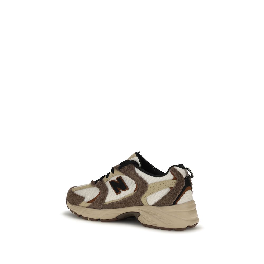 New Balance Brown Polyamide Athletic Sneakers - Eljoys Fashion 