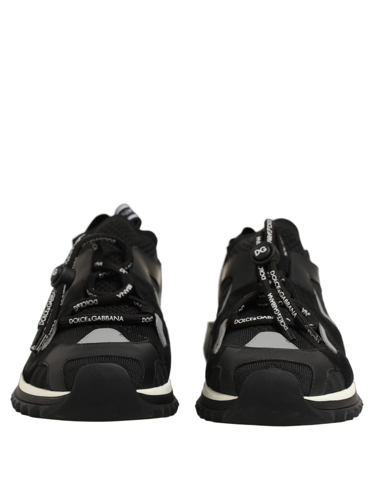 Dolce & Gabbana Black Sorrento Trekking Sneakers Men Shoes - Eljoys Fashion 