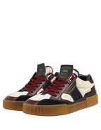 Dolce & Gabbana Multicolor Leather MIAMI Sneakers Shoes - Eljoys Fashion 