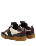 Dolce & Gabbana Multicolor Leather MIAMI Sneakers Shoes - Eljoys Fashion 
