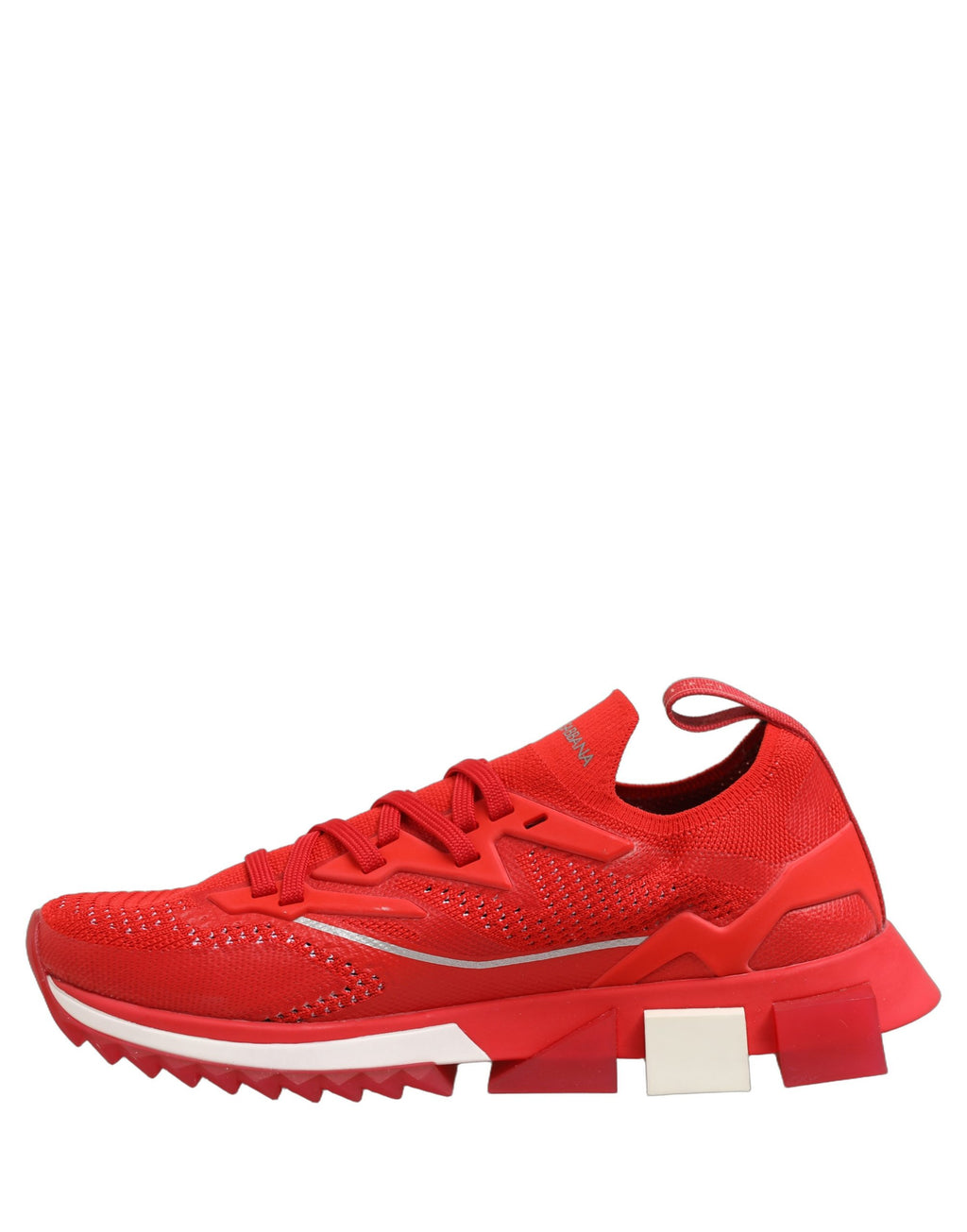 Dolce & Gabbana Red SORRENTO Sport Stretch Men Sneakers Shoes - Eljoys Fashion 