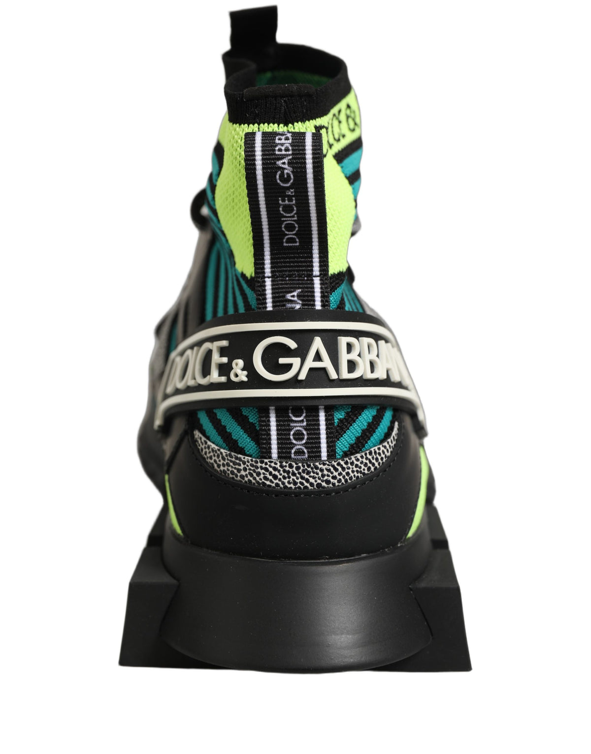 Dolce & Gabbana Multicolor Sorrento Socks Men Sneakers Shoes - Eljoys Fashion 