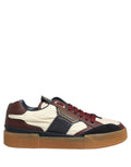 Dolce & Gabbana Multicolor Leather MIAMI Sneakers Men Shoes - Eljoys Fashion 