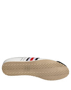Dolce & Gabbana White Leather Japan Low Top Sneakers Shoes - Eljoys Fashion 