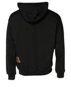 Dolce & Gabbana Black DG Logo Hoodie Men Sweatshirt Sweater - Eljoys Fashion 