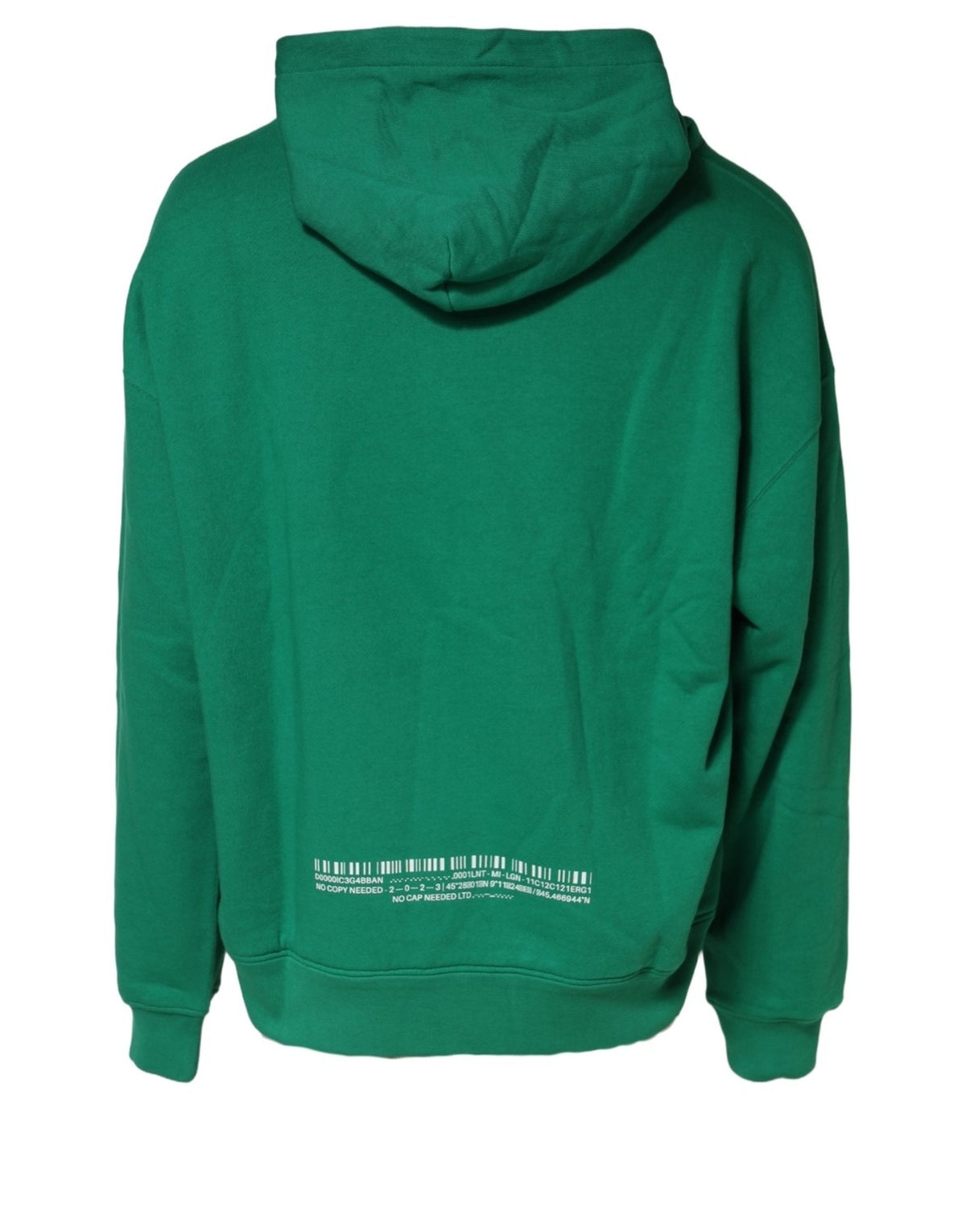 Dolce & Gabbana Green DGVIB3 Cotton Hoodie Sweatshirt Sweater - Eljoys Fashion 