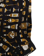 Dolce & Gabbana Black Cocktail Print Regular Boxer Underwear - Eljoys Fashion 