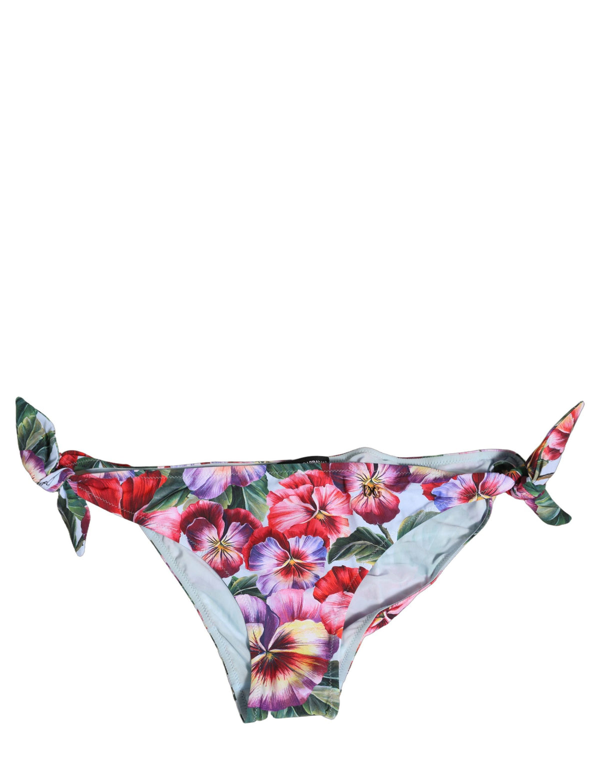 Dolce & Gabbana Multicolor Floral Swimsuit Bikini Bottom Swimwear - Eljoys Fashion 