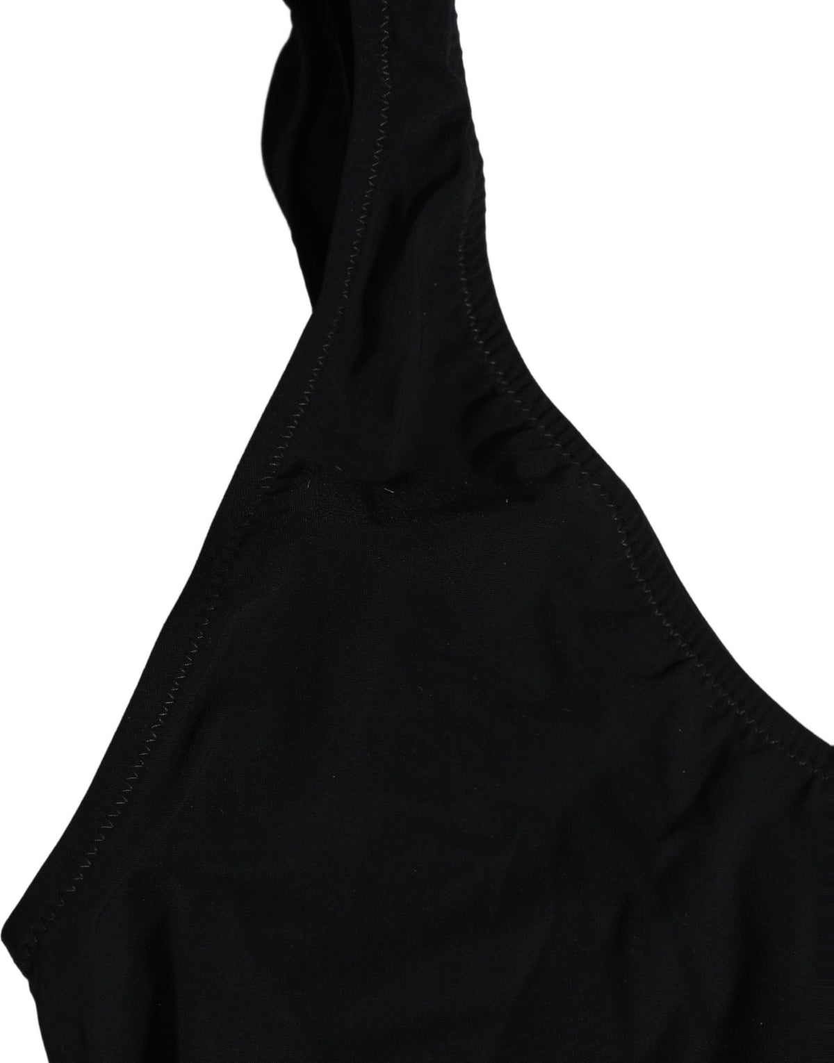 Dolce & Gabbana Black Cutout Logo One Piece Swimsuit Swimwear - Eljoys Fashion 