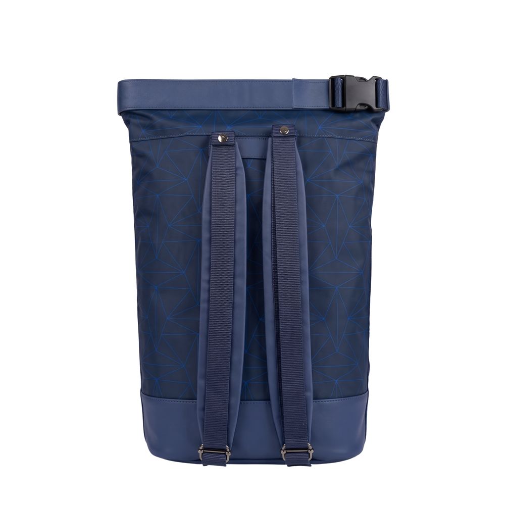 Verri Blue Polyurethane Men's Backpack - Eljoys Fashion 