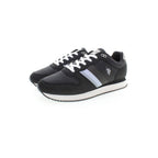 U.S. POLO ASSN. Black Polyester Men's Sneakers - Eljoys Fashion 