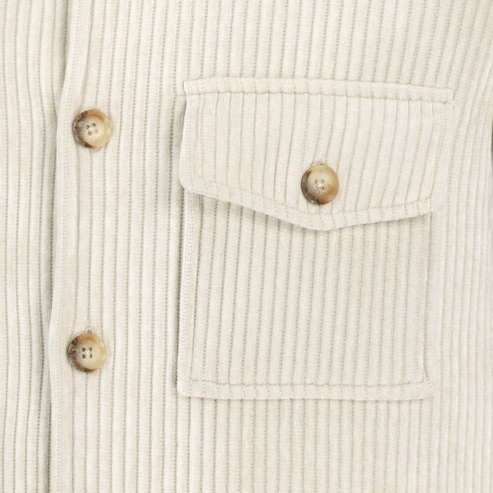 Autore Beige Polyester Jacket - Eljoys Fashion 