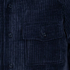 Autore Blue Polyester Full-Length Jacket - Eljoys Fashion 