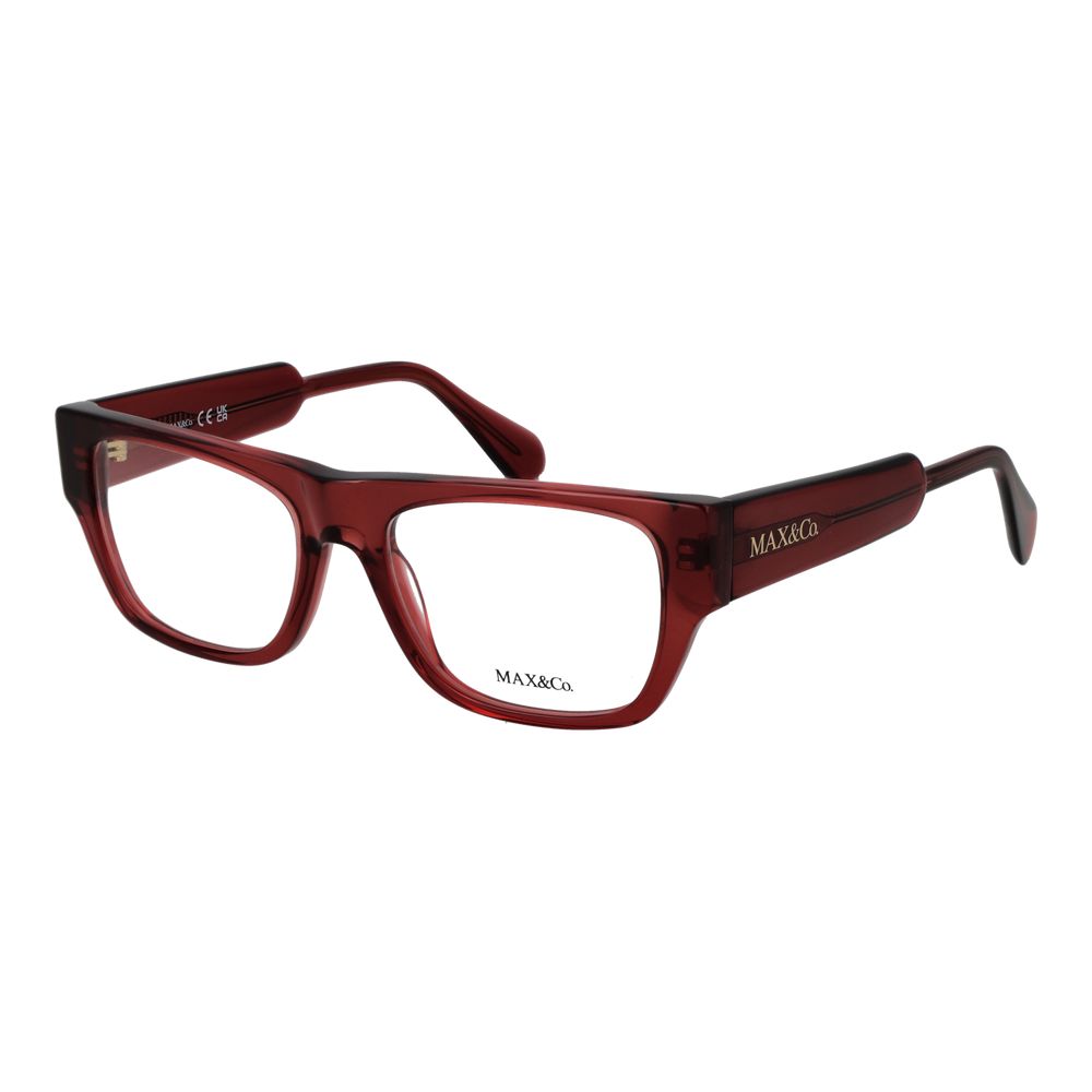 Max & Co Burgundy Acetate Glasses (Frames) - Eljoys Fashion 
