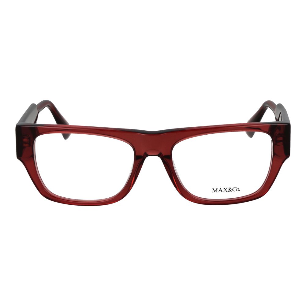 Max & Co Burgundy Acetate Glasses (Frames) - Eljoys Fashion 