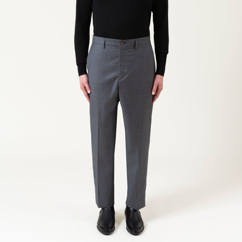 Autore Gray Wool Dress Pants - Eljoys Fashion 
