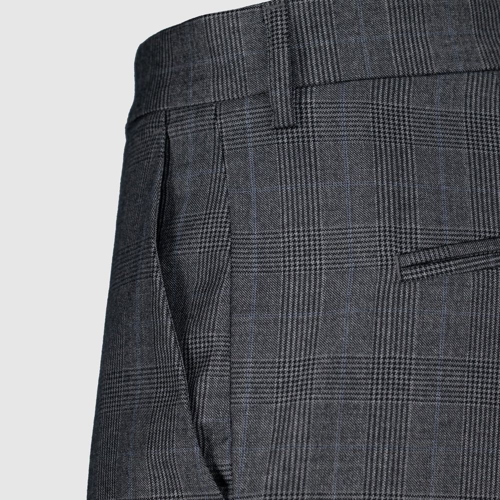 Autore Gray Wool Dress Pants - Eljoys Fashion 