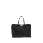 Fendi Black Calf Leather Bos Taurus Handbag - Eljoys Fashion 