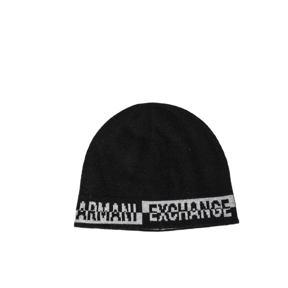 Armani Exchange Black Marabou Scarf - Eljoys Fashion 
