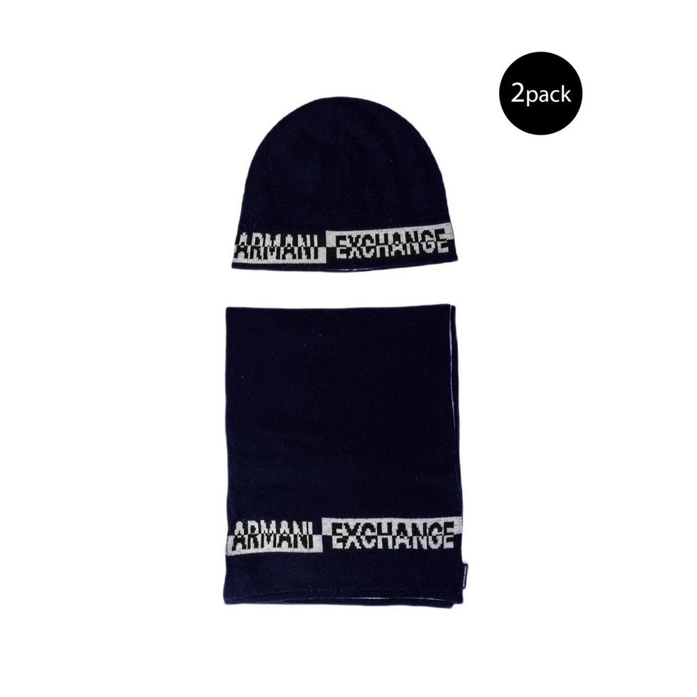 Armani Exchange Blue Marabou Scarf - Eljoys Fashion 