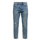 Only & Sons Blue Cotton Slim Fit Jeans - Eljoys Fashion 