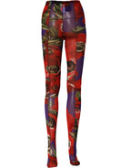 Dolce & Gabbana Multicolor Floral Nylon Tights Stockings Socks - Eljoys Fashion 