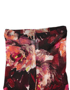 Dolce & Gabbana Multicolor Floral Nylon Tights Stockings Socks - Eljoys Fashion 