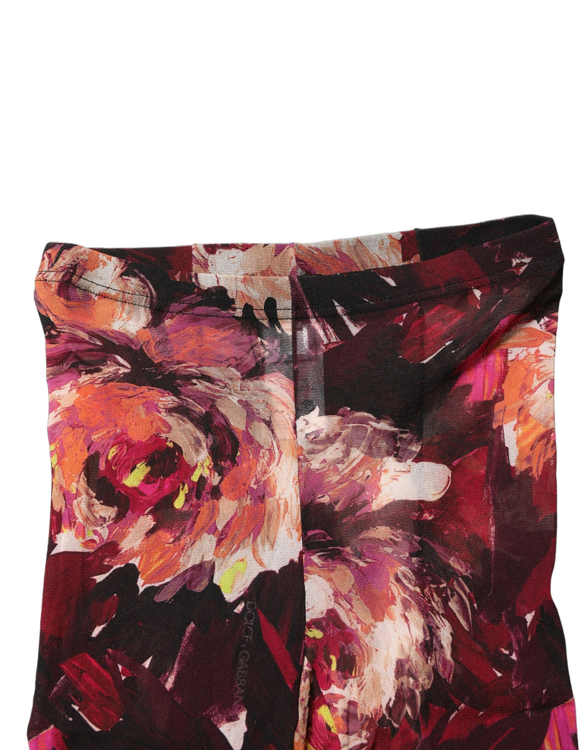 Dolce & Gabbana Multicolor Floral Nylon Tights Stockings Socks - Eljoys Fashion 