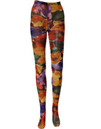 Dolce & Gabbana Multicolor Floral Nylon Tights Stockings Socks - Eljoys Fashion 