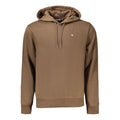 Napapijri Brown Cotton Sweatshirt - Eljoys Fashion 