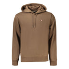 Napapijri Brown Cotton Sweatshirt - Eljoys Fashion 