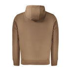 Napapijri Brown Cotton Sweatshirt - Eljoys Fashion 