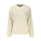 Napapijri White Cotton Sweatshirt - Eljoys Fashion 