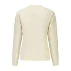 Napapijri White Cotton Sweatshirt - Eljoys Fashion 