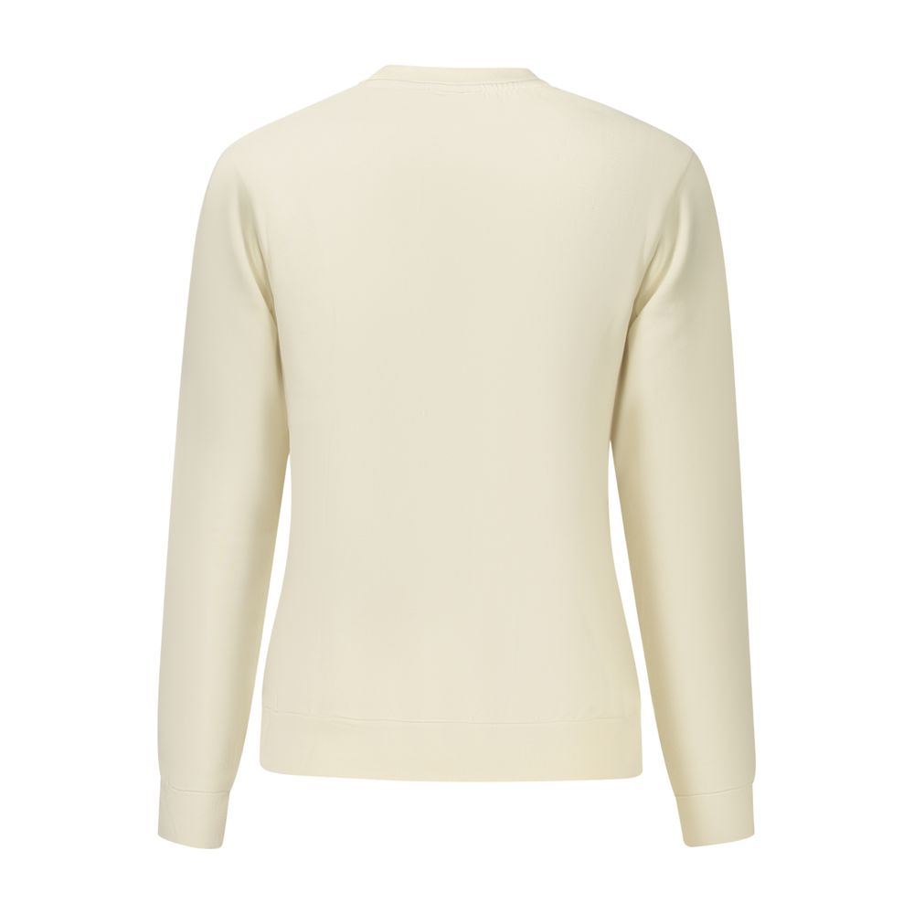 Napapijri White Cotton Sweatshirt - Eljoys Fashion 