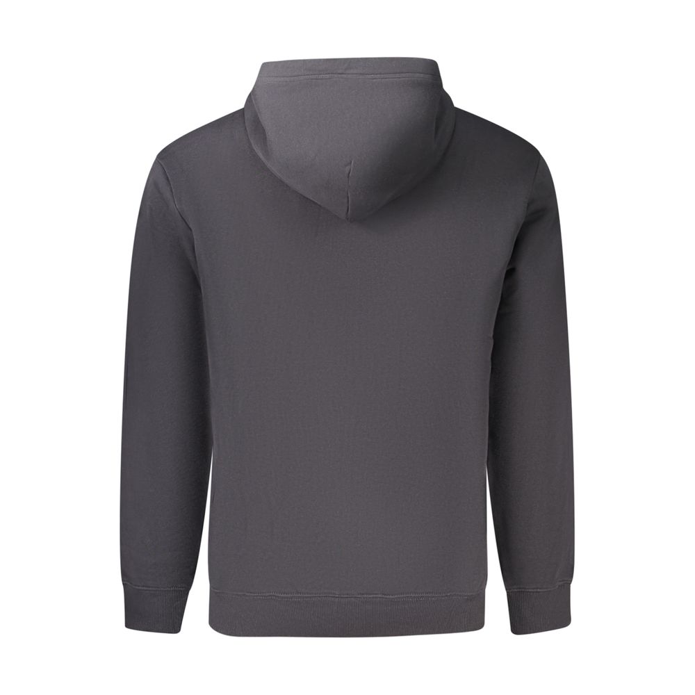 Napapijri Black Cotton Sweatshirt - Eljoys Fashion 