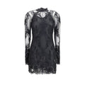 Blumarine Black Polyamide Cocktail Dress - Eljoys Fashion 