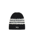 Y-3 Black Recycled Polyamide Beanie - Eljoys Fashion 