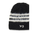 Y-3 Black Recycled Polyamide Beanie - Eljoys Fashion 