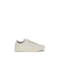 Y-3 White Calf Leather Bos Taurus Athletic Sneakers - Eljoys Fashion 