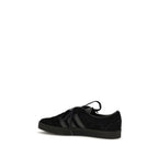 Y-3 Black Calf Leather Bos Taurus Athletic Sneakers - Eljoys Fashion 