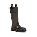 Fendi Bicolor Cotton Boots - Eljoys Fashion 